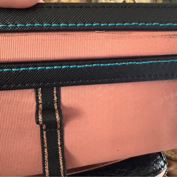 Rare Henry Charles Celest Black Clutch Cosmetic Bag‎ - Picture 9 of 17